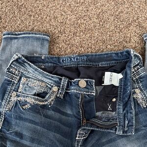 Grace Women's Dark Blue Skinny Jeans